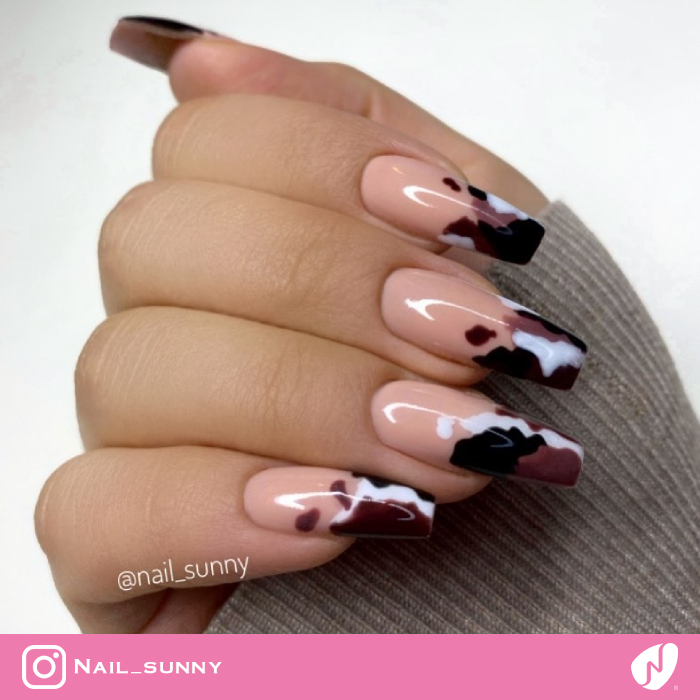 Cow Print Themed Tips